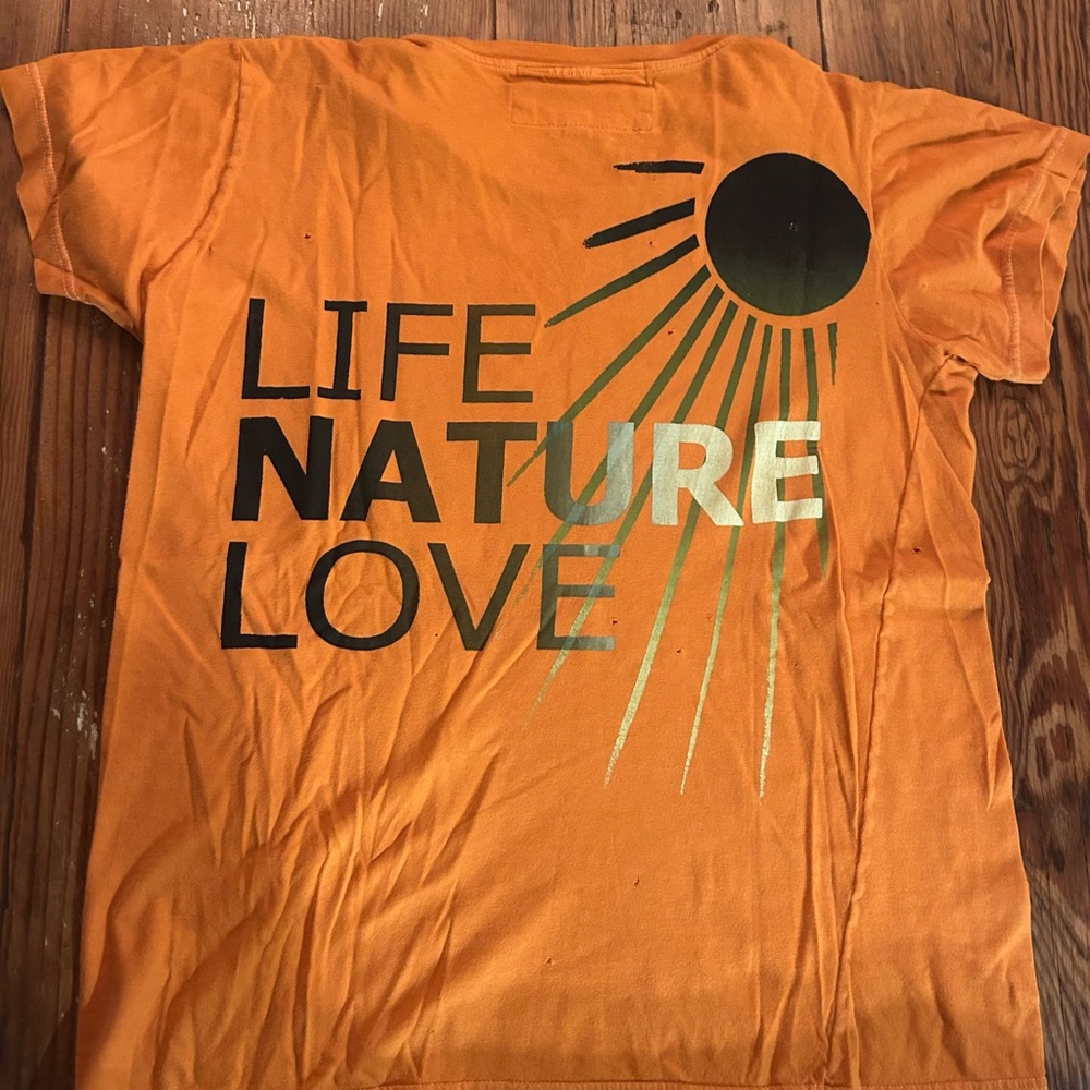 Freecity Orange Graphic Tee